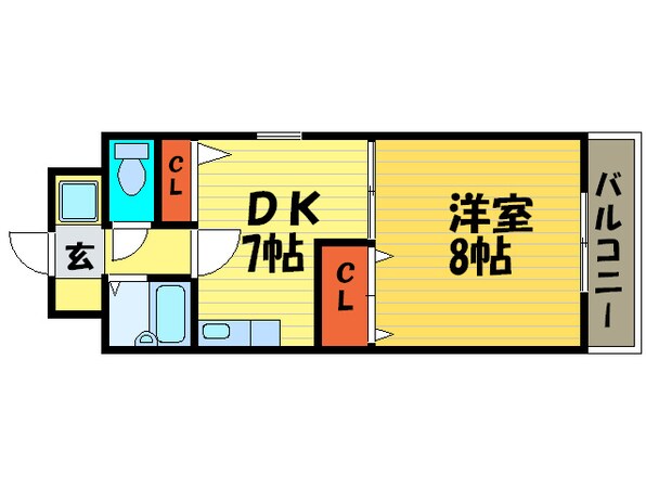 ファミ－ルトヤマ(2F－5F)の物件間取画像